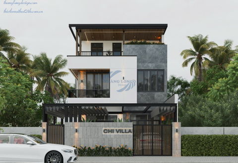 Thiết kế thi công biệt thự tại Hưng Yên